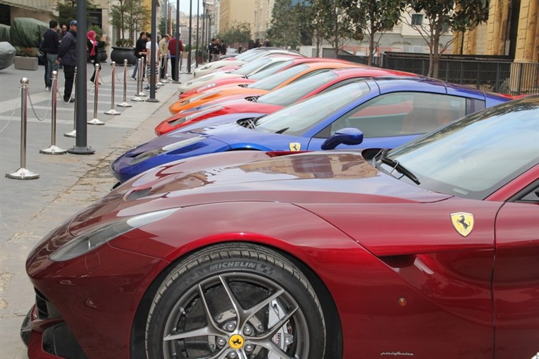 Ferrari Car Show at Beirut Souks